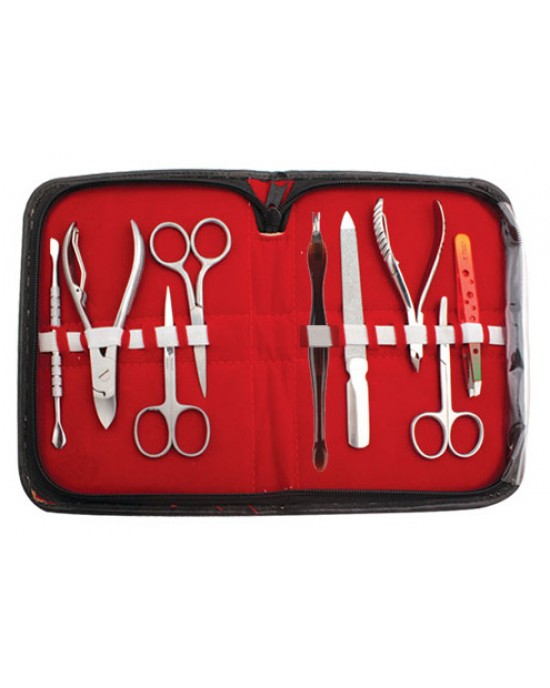 Manicure Instruments Kit Set of 9 pcs